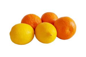 whole fresh orange isolated element photo