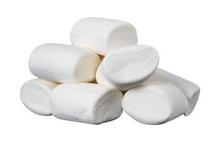 stack of marshmallows cut out photo