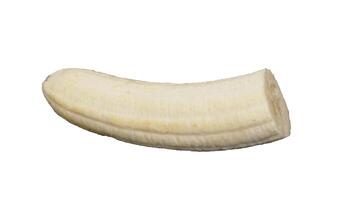 skinless banana isolated element photo