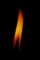 Single Small fire flame element photo