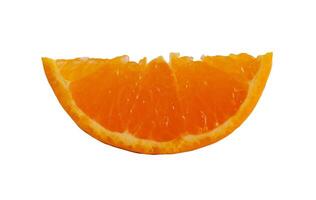 whole fresh orange isolated element photo
