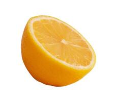 fresh of lemon isolated element photo