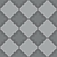 Grey pavement tile, sidewalk stone pattern vector