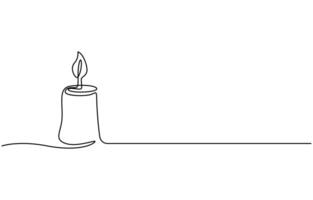 Continuous one line drawing diwali hands holding with lamp candle vector