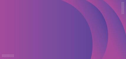 Modern Glow Circles with Gradient Purple and Pink Background vector