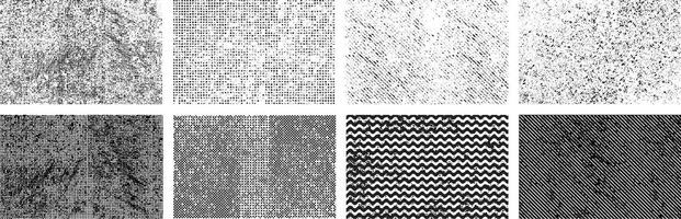 Abstract grunge texture Set, Grunge overlay texture banner collection, distressed, Different types of texture stamps set, vintage line set, Grunge collection vector