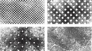 Grunge mesh texture set, Grunge overlay texture banner collection, Different types of texture stamps. Grunge collection, grunge, distressed, texture, background, vintage set vector