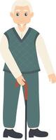 Old Man Character vector
