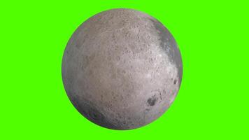 moon with green background photo
