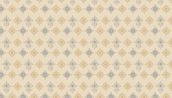 Seamless nance pattern in beige colors vector