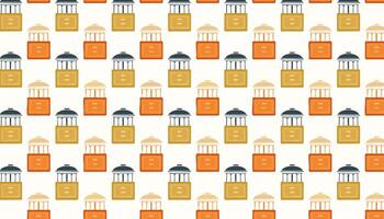 Pattern with spice rack or holder on white background. illustration vector