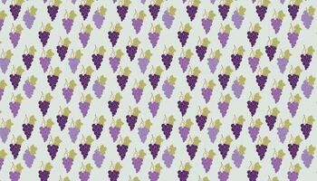 Grapes pattern Background. Illustration. vector
