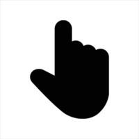 Pointer hand icon. Computer mouse cursor symbol design template. vector