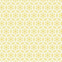 Seamless Repeating Circular Design with Bold and Abstract Geometric Features vector