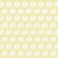 Modern Circle Pattern with Bold Geometric Elements for Decorative Lattice Design vector