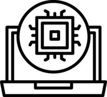 Technology Line Icon vector