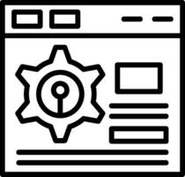 Innovation Line Icon vector