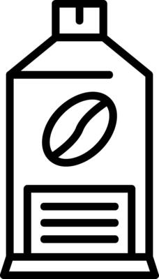 Coffee Syrup Line Icon