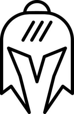 Armor Helmet Line Icon