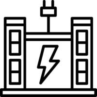 Charging Line Icon vector