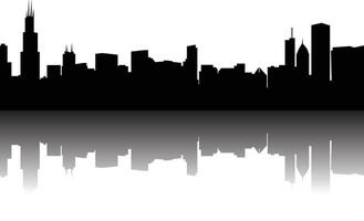 city skyline, city background, named and arranged layers, travel, architecture, simple skyline vector