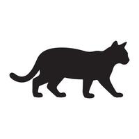 Cat Silhouettes in Crafts and Projects vector
