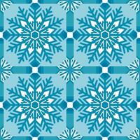 Abstract snowflakes background. Seamless pattern. vector