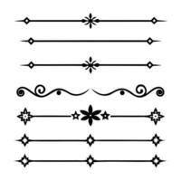 Graphic Ornaments Minimal Design. vector