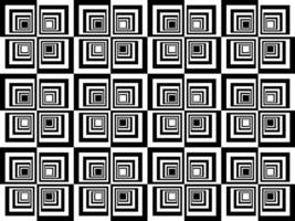 Modern abstract seamless op art pattern. Geometric black and white background with optical illusion. Design for wallpaper, fabric, wrapping paper. illustration vector