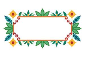 Hand made colorful paint borders and frame design vector