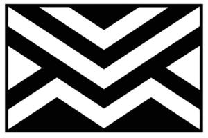 The background long black and white lines vector