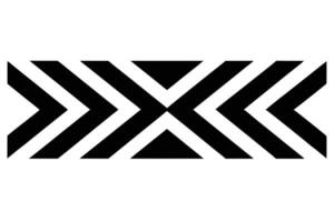 The background long black and white pattern vector