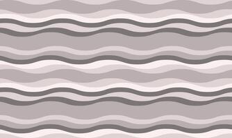 Stylish grayscale wave pattern. Perfect for website backgrounds, textile designs, or any project needing a modern, abstract feel. Seamless repeat ensures versatile use. vector