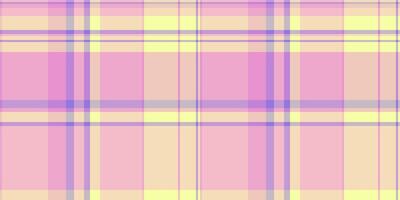 Yuletide texture fabric background, glamor plaid check. 30s textile seamless tartan pattern in light and wheat colors. vector