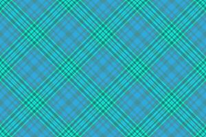 Store plaid fabric tartan, proud background seamless . Dogtooth textile pattern check texture in cyan and bright colors. vector