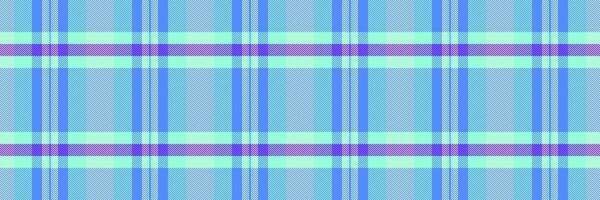 Mint fabric textile texture, up pattern background check. Micro tartan plaid seamless in blue and mint colors. vector