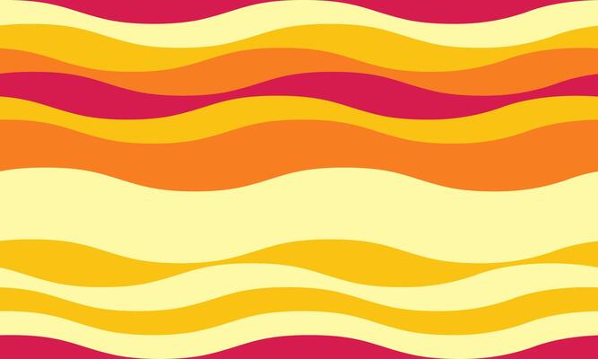 Vibrant wavy stripes in warm, sunny hues. Perfect for backgrounds, website banners, or any project needing a cheerful, summery feel.
