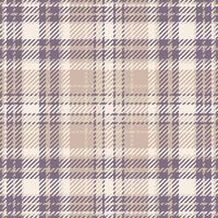 Panel seamless background texture, stitched check fabric textile. King pattern plaid tartan in light and pastel colors. vector