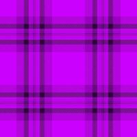 Content tartan seamless background, painting textile pattern texture. Sketching fabric check plaid in bright and purple colors. vector
