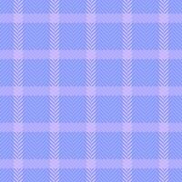 Simple plaid textile pattern, victorian check texture. Hunter seamless fabric background tartan in blue and light colors. vector