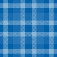 Flooring background tartan pattern, complexity texture textile . Linen check seamless fabric plaid in cyan color. vector