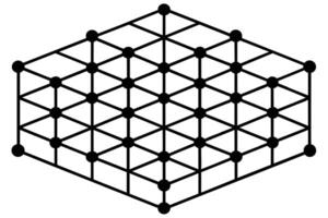 Black and white pattern design vector
