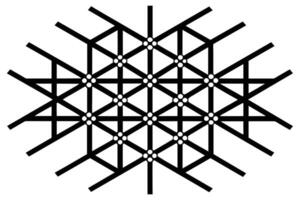 Black and white pattern vector