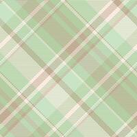 Youth fabric seamless, valentines day background pattern tartan. Customize check plaid textile texture in light and pastel colors. vector