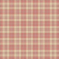 Best tartan background, oktoberfest pattern seamless fabric. Buffalo plaid textile texture check in red and light colors. vector
