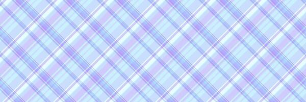 Infinity texture check background, cotton plaid fabric. Group pattern textile tartan seamless in light and indigo colors. vector