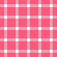 Korean pattern background textile, traditional plaid tartan check. Pastel texture seamless fabric in red and white colors. vector