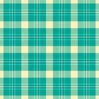 Drapery tartan check , harvest texture plaid seamless. Veil textile background fabric pattern in teal and mint colors. vector