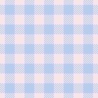 Contour tartan textile seamless, costume background plaid fabric. Deep check pattern texture in white and light colors. vector