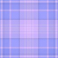Subtle check seamless , november pattern textile tartan. Hipster fabric texture background plaid in blue and light colors. vector